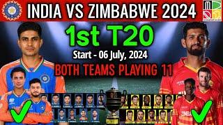 India vs Zimbabwe 1st T20 Match 2024  India vs Zimbabwe T20 Playing 11  IND vs ZIM 2024