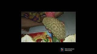 Unboxing Durian Otong  Cara mudah belah durian montong