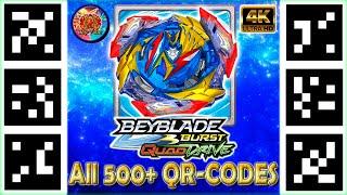 All 500 Qr-Codes Beyblades Quaddrive  Все 500 Qr-Codes Бейблэйдов Quaddrive - Beyblade Burst