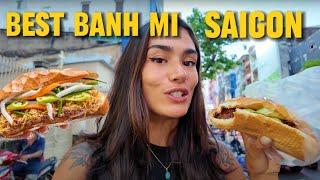 The 4 Best Banh Mi Places In Saigon City  Vietnam  Ho Chi Minh  Vietnamese Food Vlog  2024