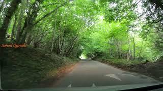 Driving Down Box Hill  Lush Green Surrey Hills  Zig Zag Roads  Beautiful England  London