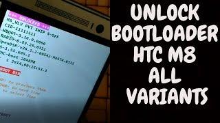 How to unlock bootloader of HTC One M8  All variants