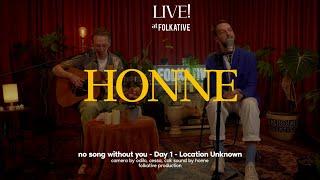 HONNE Acoustic Session  Live at Folkative