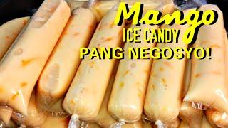 PAANO BA GINAGAGAWANG SOFT ANG ICE CANDY MANGO ICE CANDY  PANG NEGOSYO RECIPE