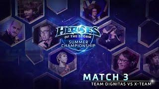 Team Dignitas vs X-Team - Game 2 - Group B - Global Summer Championship