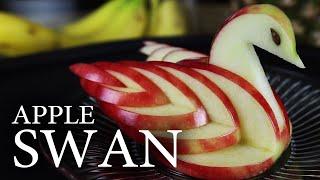 How to Make an Edible Apple Swan