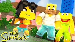 Minecraft WHOS YOUR FAMILY? - O BEBÊ MAIS LOUCO DOS SIMPSONS  The Simpsons 