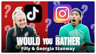 ID RATHER RETIRE THAN PLAY FOR LIVERPOOL   Would You Rather ft. Georgia Stanway