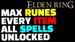 How to CHEAT at Elden Ring and get EVERYTHING