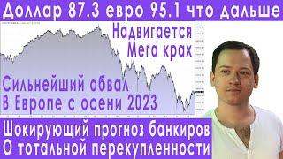 Готовьтесь Мировые рынки на грани обвала Прогноз курса доллара евро рубля валюты на август 2024