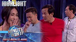 Jhong Joey at Long nagpagalingan ng diskarte kay Cindy  Minute To Win It