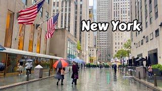 New York City Walk Manhattan Virtual Tour - NYC Streets 4k