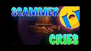 Scammer Gets Scammed And CRIES in Fortnite Save The World PVE   Endo