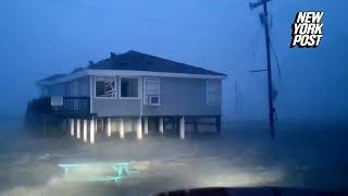 Hurricane Beryl slams Texas with high wind and heavy rain