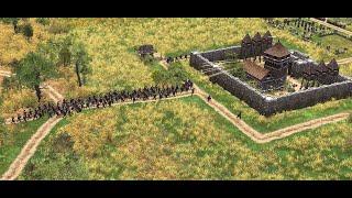 Farthest Frontier Year 42 - First 137 raiders army attack my new town - Vanquisher difficulty