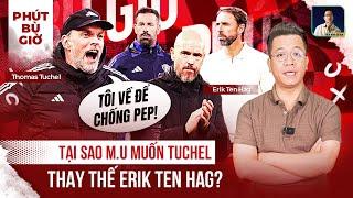 PHÚT BÙ GIỜ  THOMAS TUCHEL LÊN DẪN DẮT MAN UTD THÌ SAO?