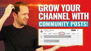 YouTube Community Tab & Posts - The COMPLETE Guide