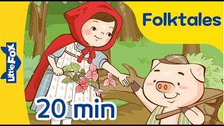 The Three Little Pigs Little Red Riding Hood and More  +Compilation  Folktales