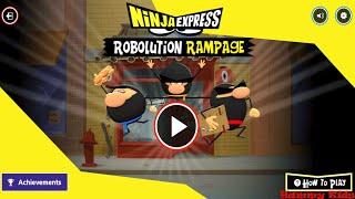 Ninja Express Robolution Rampage Game Gameplay for Kids - Hammy Kids