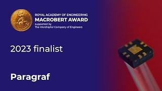 Paragraf - finalist for the 2023 MacRobert Award
