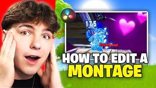 How to Edit INSANE Fortnite Montages for FREE  Davinci Resolve Tutorial 2024