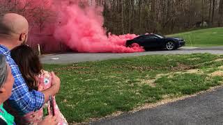 Epic Burnout at a Gender-Reveal Party