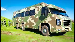 Army Coach Bus Simulator  Transport Military Forces  Driving Game