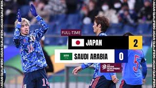 #AsianQualifiers - Group B  Japan 2 - 0 Saudi Arabia