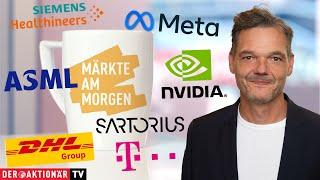 Märkte am Morgen Meta Nvidia Amazon DHL Deutsche Telekom Siemens Healthineers Sartorius ASML