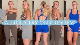 Aurola Activewear Try On  Review