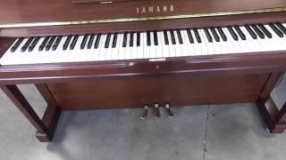 Yamaha U1 Disklavier Satin Walnut