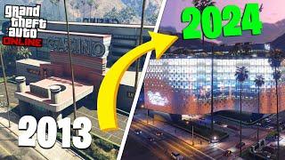 Old GTA Online vs Current GTA Online - 2013 vs 2024 Map Changes Price Changes + More