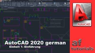 AutoCAD 2020 deutsch - Einheit 1 - Einführung