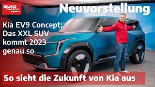 Kia Concept EV9 Das ist die Zukunft bei Kia - Neuvorstellung  auto motor und sport