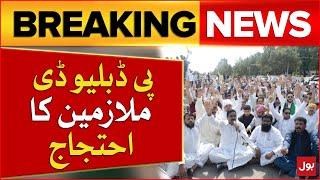 PWD Employees Protest  Islamabad Protest  Breaking News