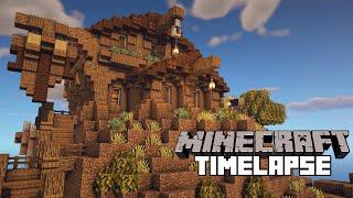 Minecraft Build Timelapse - MountainTop House  World Download 