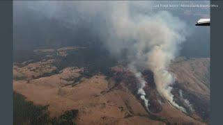 Evacuations issued for Bear Wildhorse residents for Limepoint Fire