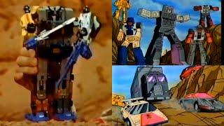 Transformers generation one menasor tv commercial. G1 Stunticon motormaster toy advert superion 1986