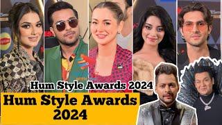 Hum Style Awards 2024  Hania Amir  Asim Azhar Yashma Gill Tuba Anwar  Faisal Qureshi 