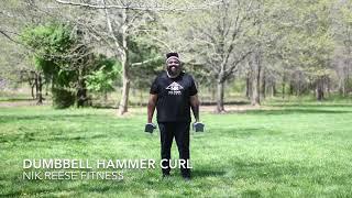 Dumbbell Hammer Curl Nik Reese Fitness