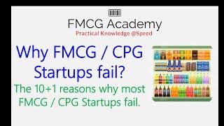 Why FMCG  CPG Startups fail?