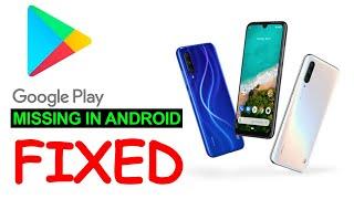 How to Install or Get Back Missing Google Play Store in Android Phone & Tablet  2022