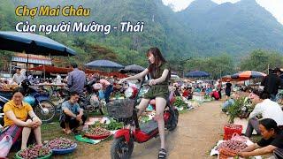 Chợ Mai Châu - Chợ phiên độc đáo của người Mường người Thái Tây Bắc