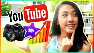 How to Start a Successful Youtube Channel for BEGINNERS 2016 Basic Tips Camera Editing + Lighting