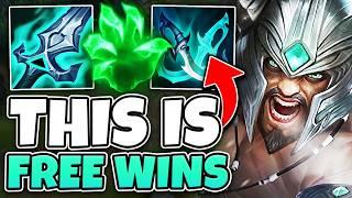 How to get FREE WINS with Tryndamere in high elo FT. RANK 1 TRYNDAMERE