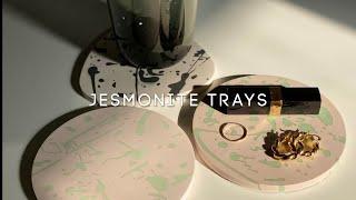 Jesmonite Coaster and tray   AC100 제스모나이트 아크릴 레진