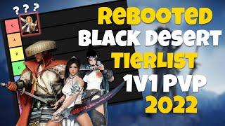 2022 The DEFINITIVE Black Desert Online 1v1 PvP Tier List