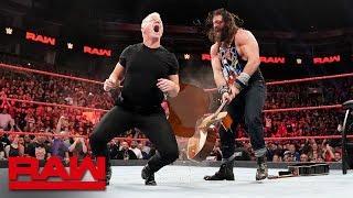 Elias bashes Jeff Jarrett and Road Dogg with guitars Raw Jan. 28 2019