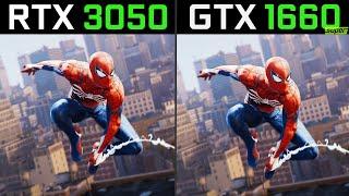 RTX 3050 vs GTX 1660 SUPER in 7 Games