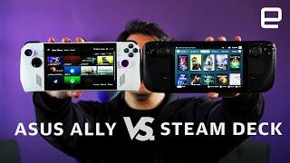 ASUS ROG Ally vs the Steam Deck Which handheld gaming PC is right for you?